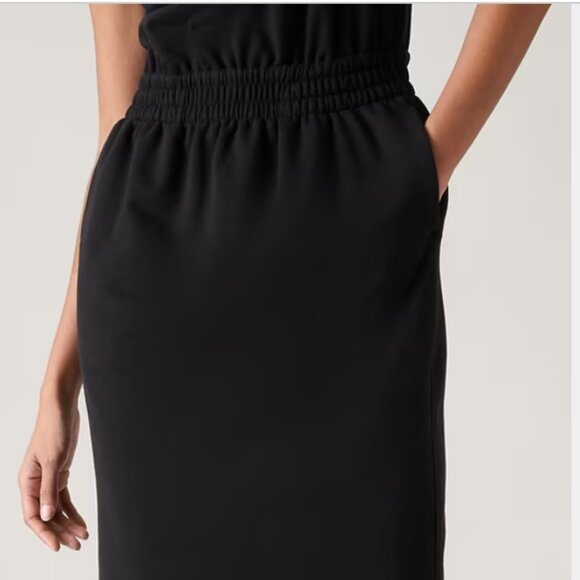 Athleta Black Sleeveless Sheath Dress NWT - Picture 5 of 12